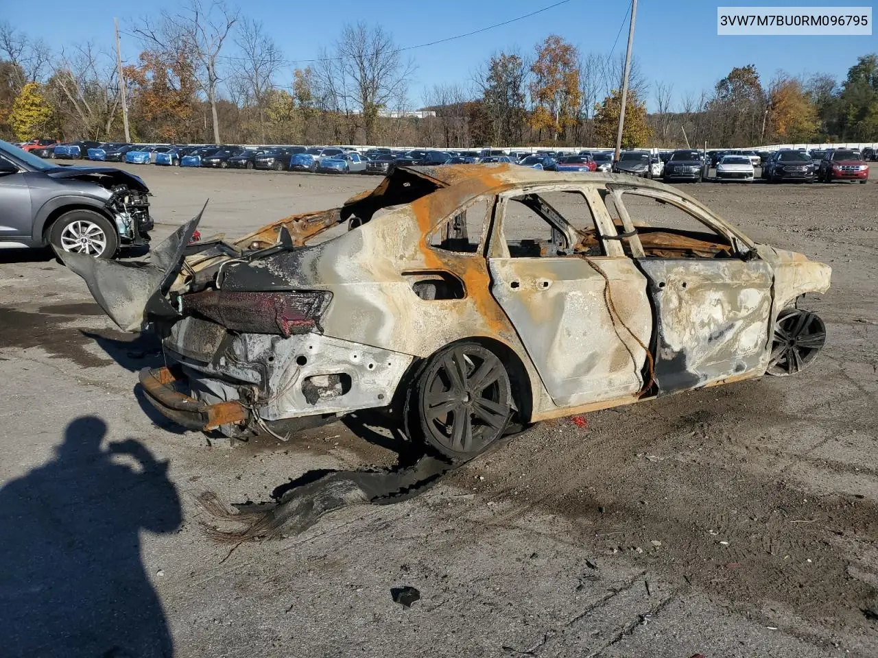 3VW7M7BU0RM096795 2024 Volkswagen Jetta Se