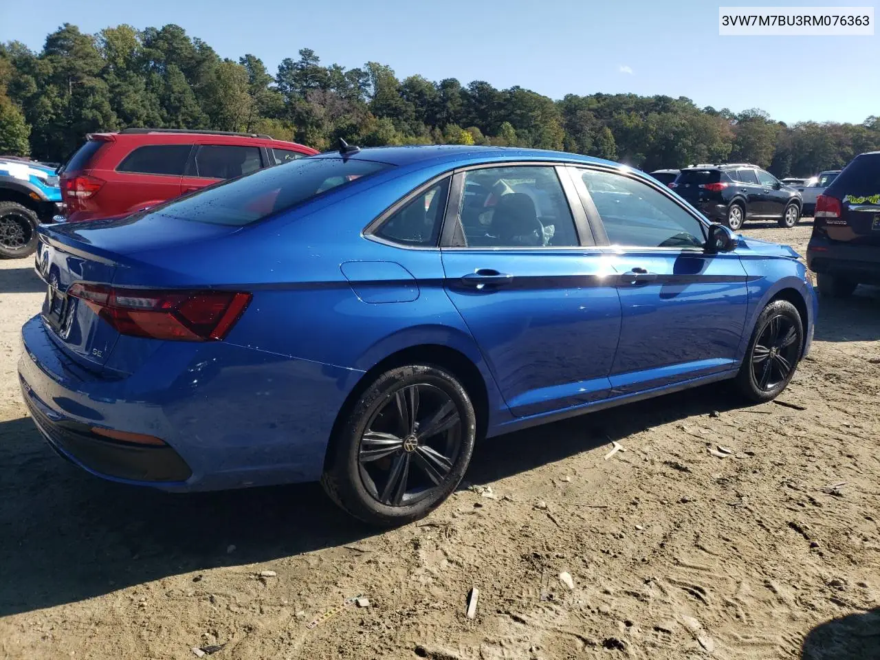 3VW7M7BU3RM076363 2024 Volkswagen Jetta Se