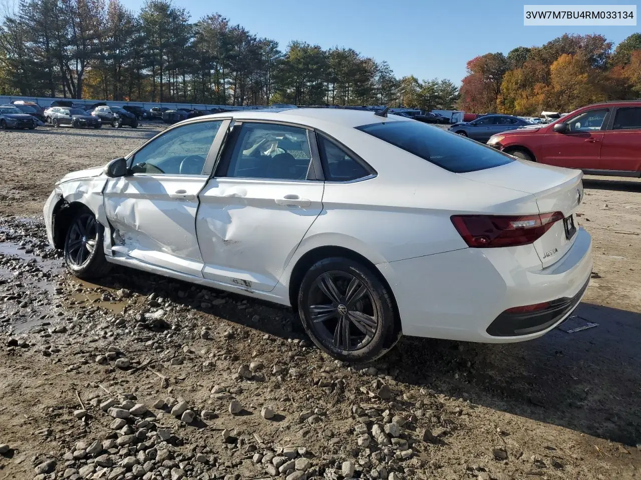 3VW7M7BU4RM033134 2024 Volkswagen Jetta Se