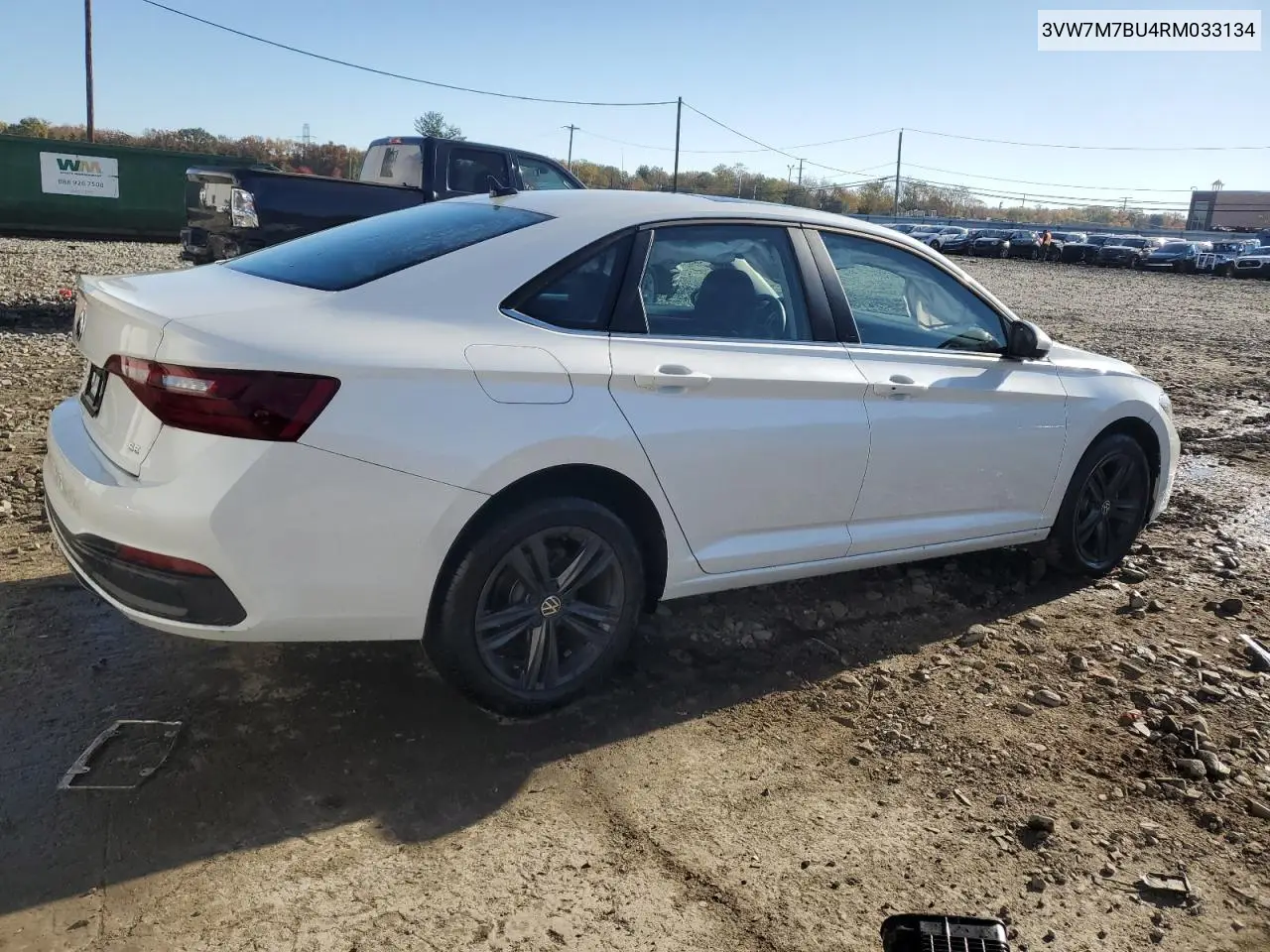 3VW7M7BU4RM033134 2024 Volkswagen Jetta Se