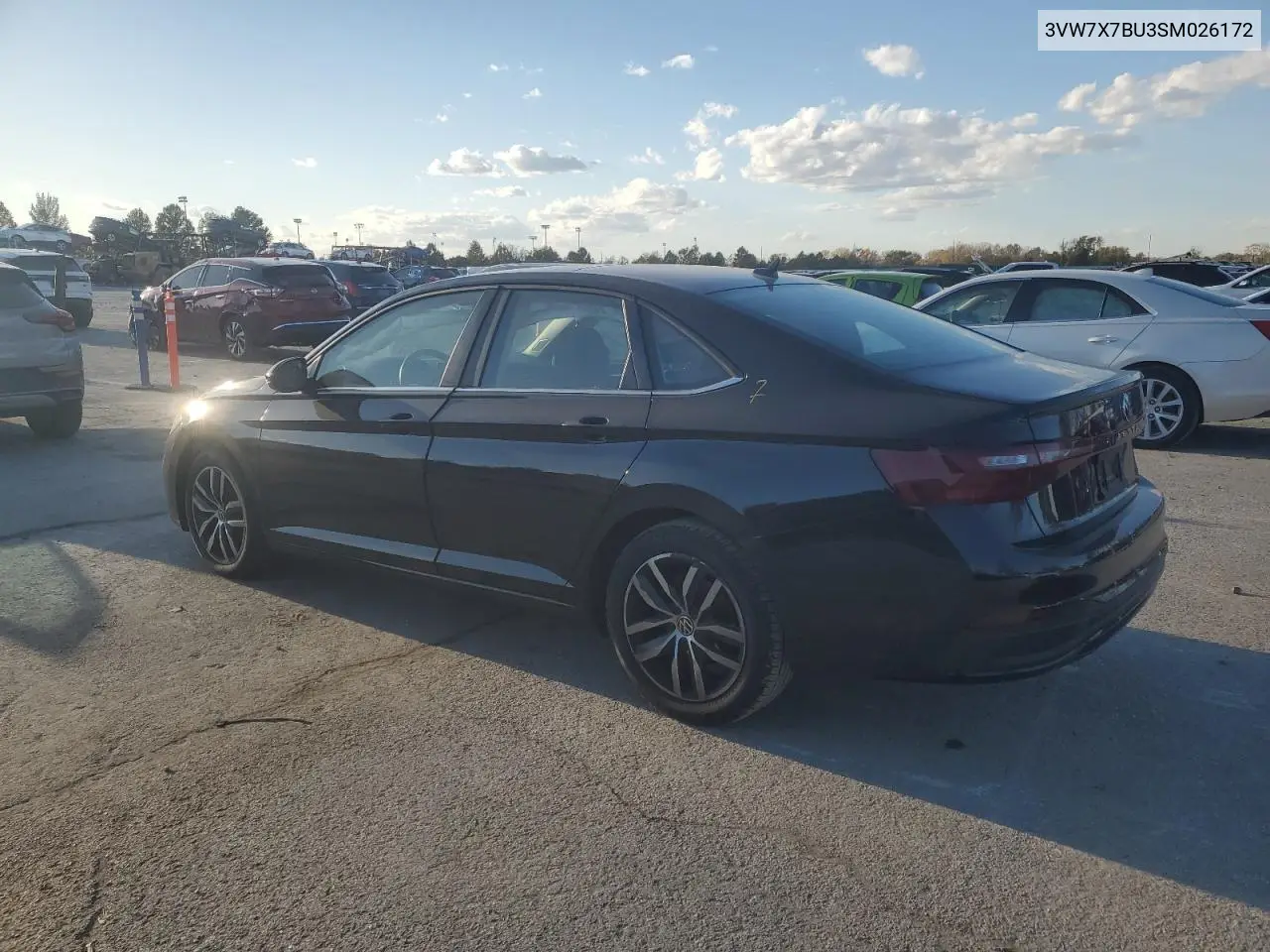 3VW7X7BU3SM026172 2025 Volkswagen Jetta Se