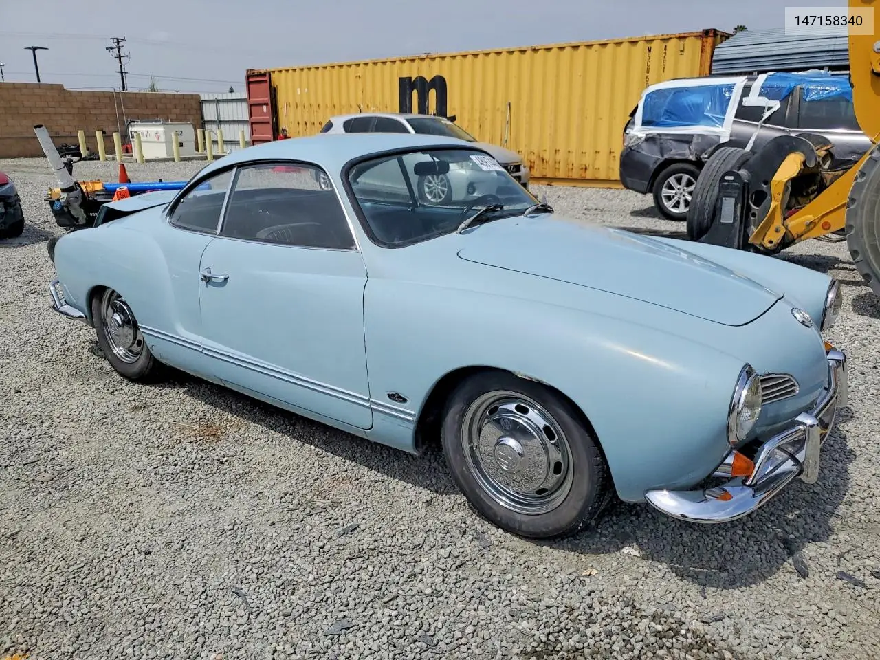 1967 Volkswagen Karmann Ghia VIN: 147158340 Lot: 48974406