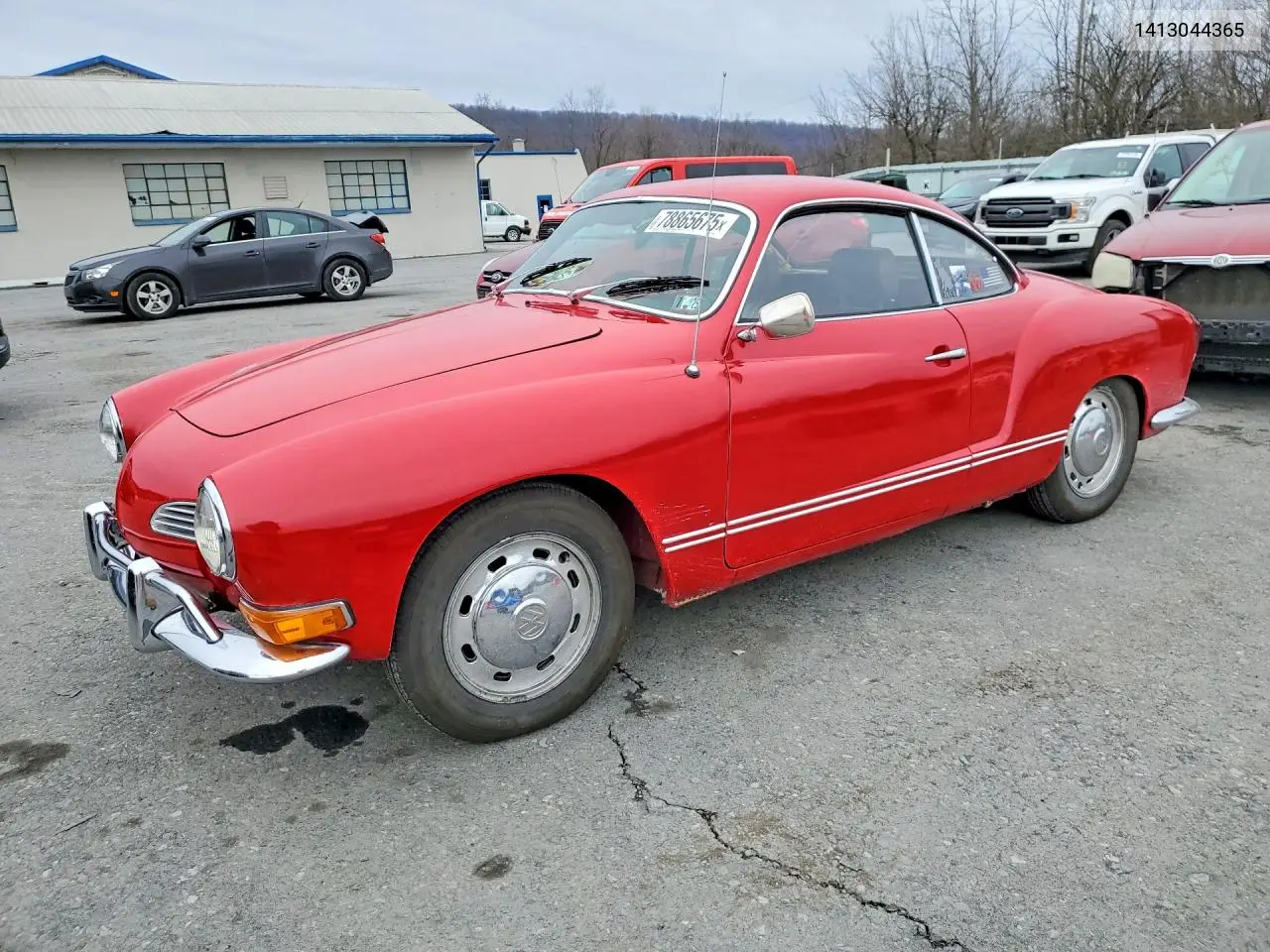 1971 Volkswagen Karmanghia VIN: 1413044365 Lot: 78865675