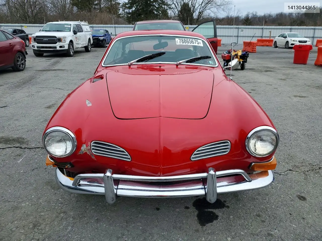 1971 Volkswagen Karmanghia VIN: 1413044365 Lot: 78865675