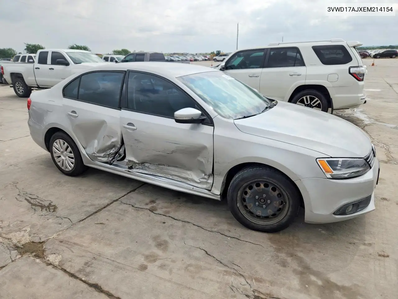 2014 Volkswagen Volkswagen VIN: 3VWD17AJXEM214154 Lot: 54158026