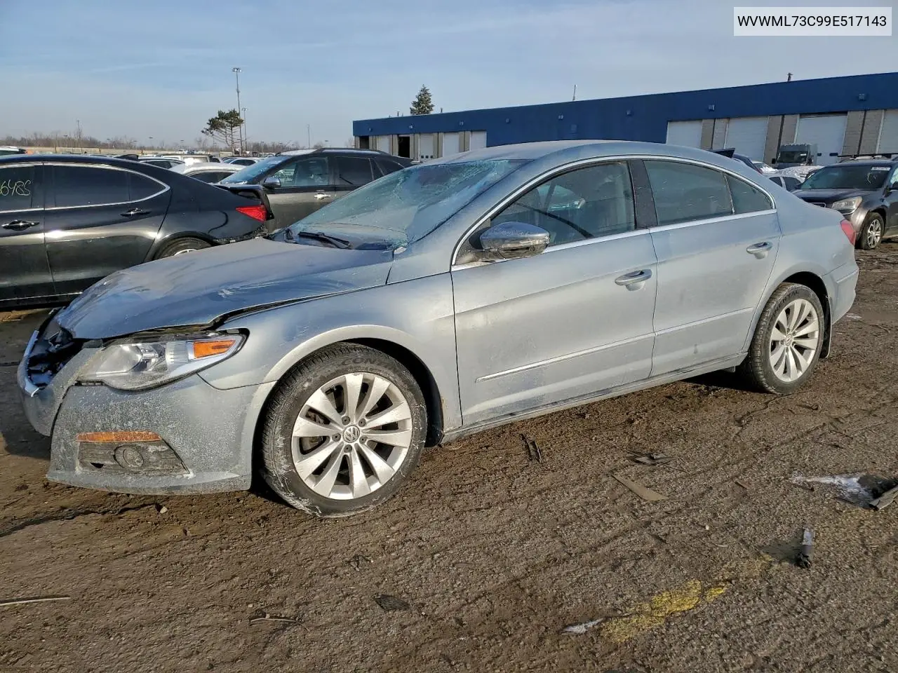 WVWML73C99E517143 2009 Volkswagen Cc Sport