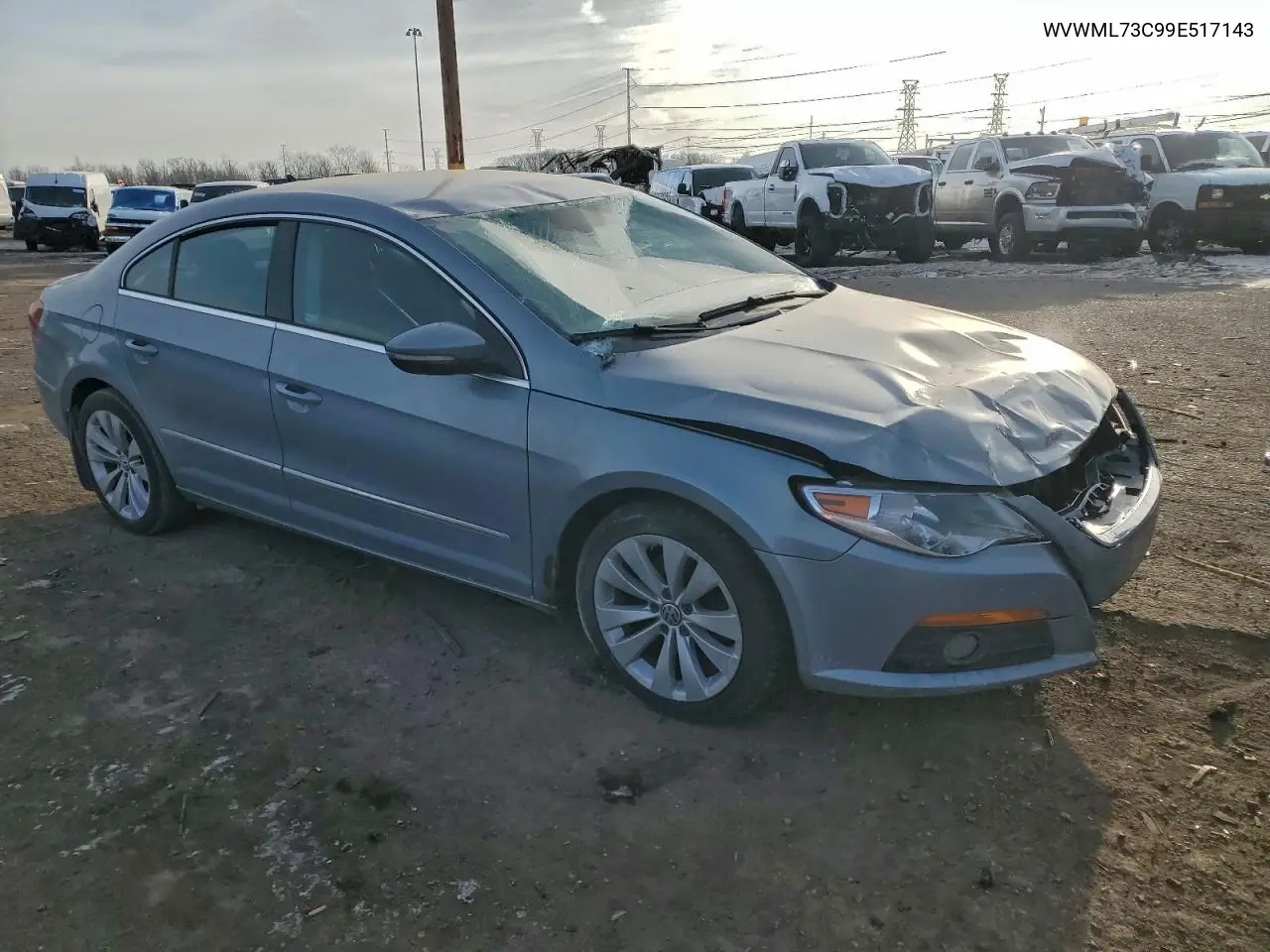 WVWML73C99E517143 2009 Volkswagen Cc Sport