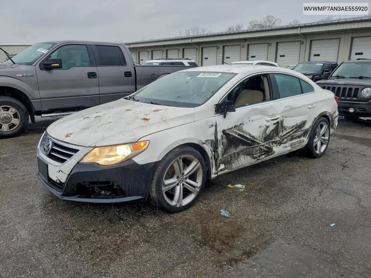 WVWMP7AN3AE555920 2010 Volkswagen Cc Sport