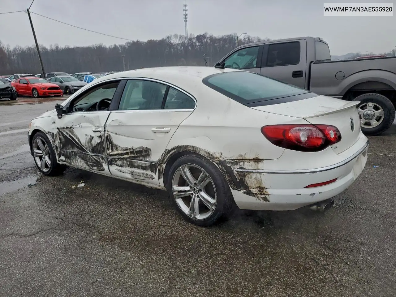 WVWMP7AN3AE555920 2010 Volkswagen Cc Sport