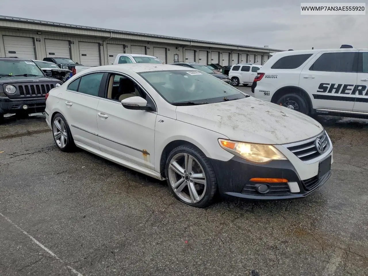 WVWMP7AN3AE555920 2010 Volkswagen Cc Sport
