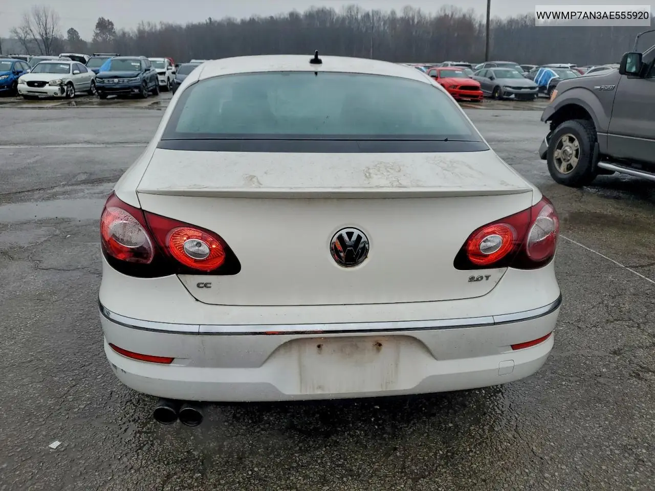 WVWMP7AN3AE555920 2010 Volkswagen Cc Sport