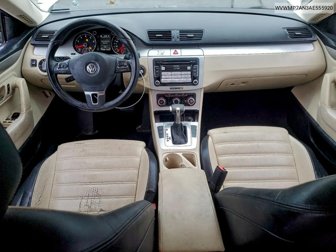 WVWMP7AN3AE555920 2010 Volkswagen Cc Sport