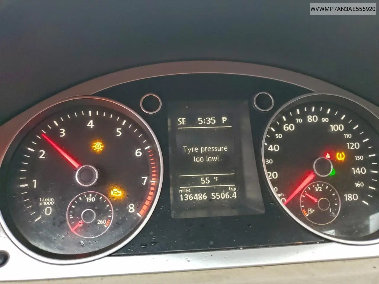 WVWMP7AN3AE555920 2010 Volkswagen Cc Sport