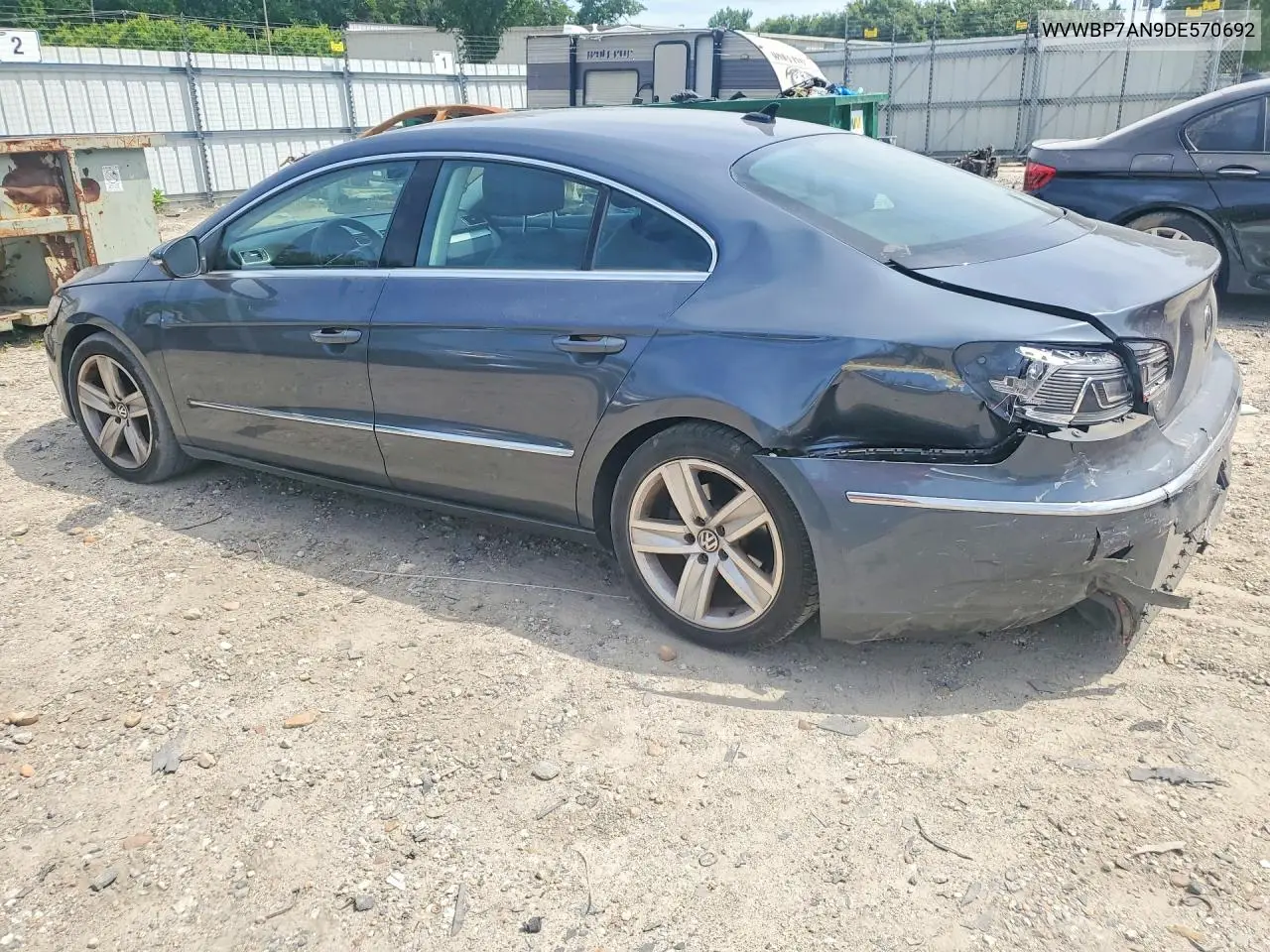 2013 Volkswagen Cc Sport VIN: WVWBP7AN9DE570692 Lot: 56540096