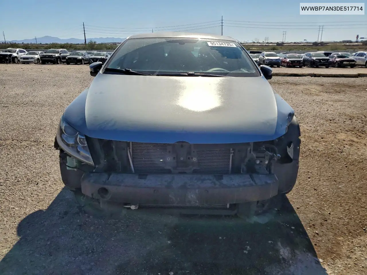 WVWBP7AN3DE517714 2013 Volkswagen Cc Sport