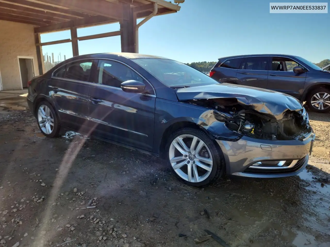 WVWRP7AN0EE533837 2014 Volkswagen Cc Luxury