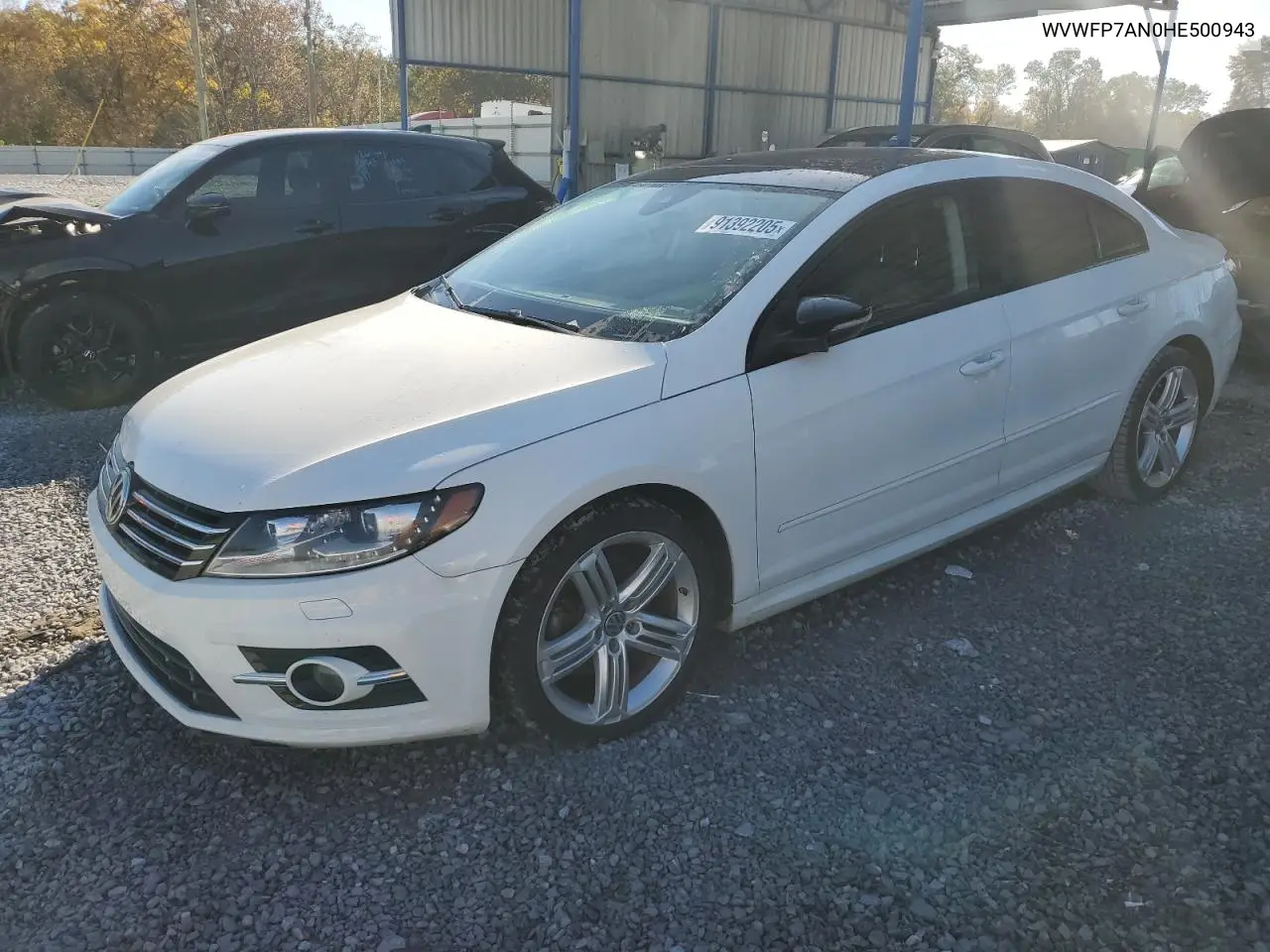 WVWFP7AN0HE500943 2017 Volkswagen Cc R-Line