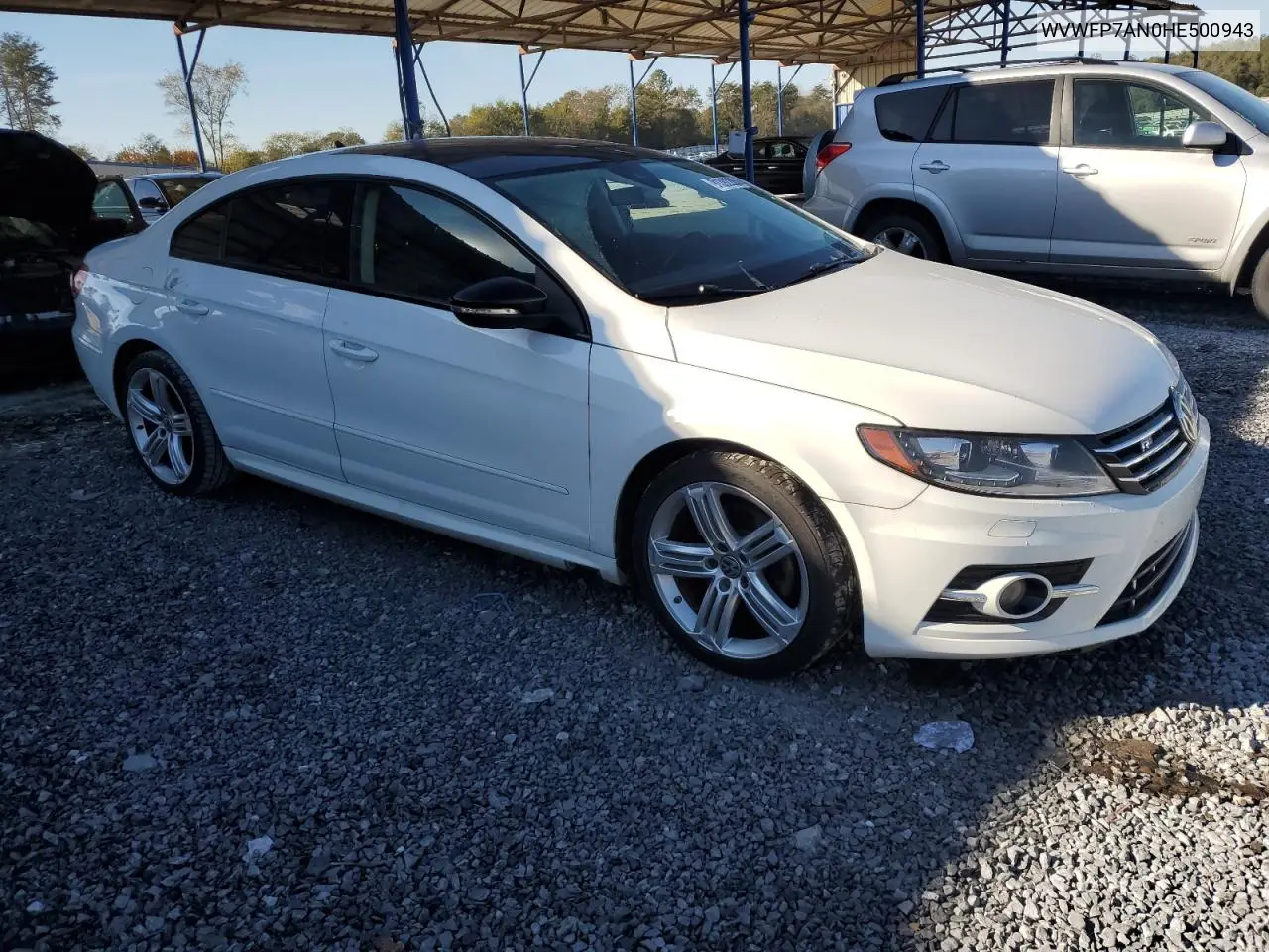 WVWFP7AN0HE500943 2017 Volkswagen Cc R-Line