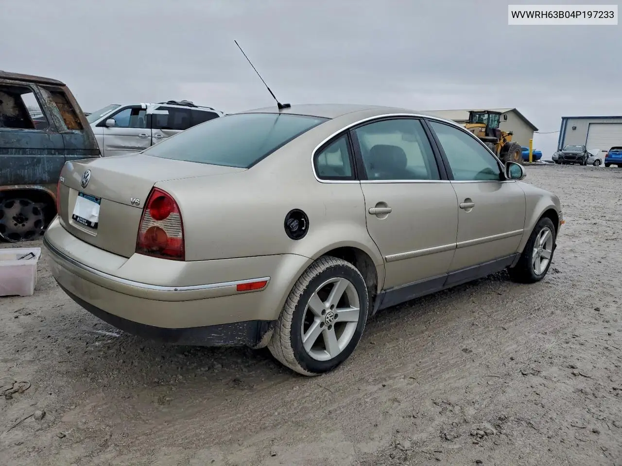 WVWRH63B04P197233 2004 Volkswagen Passat Glx