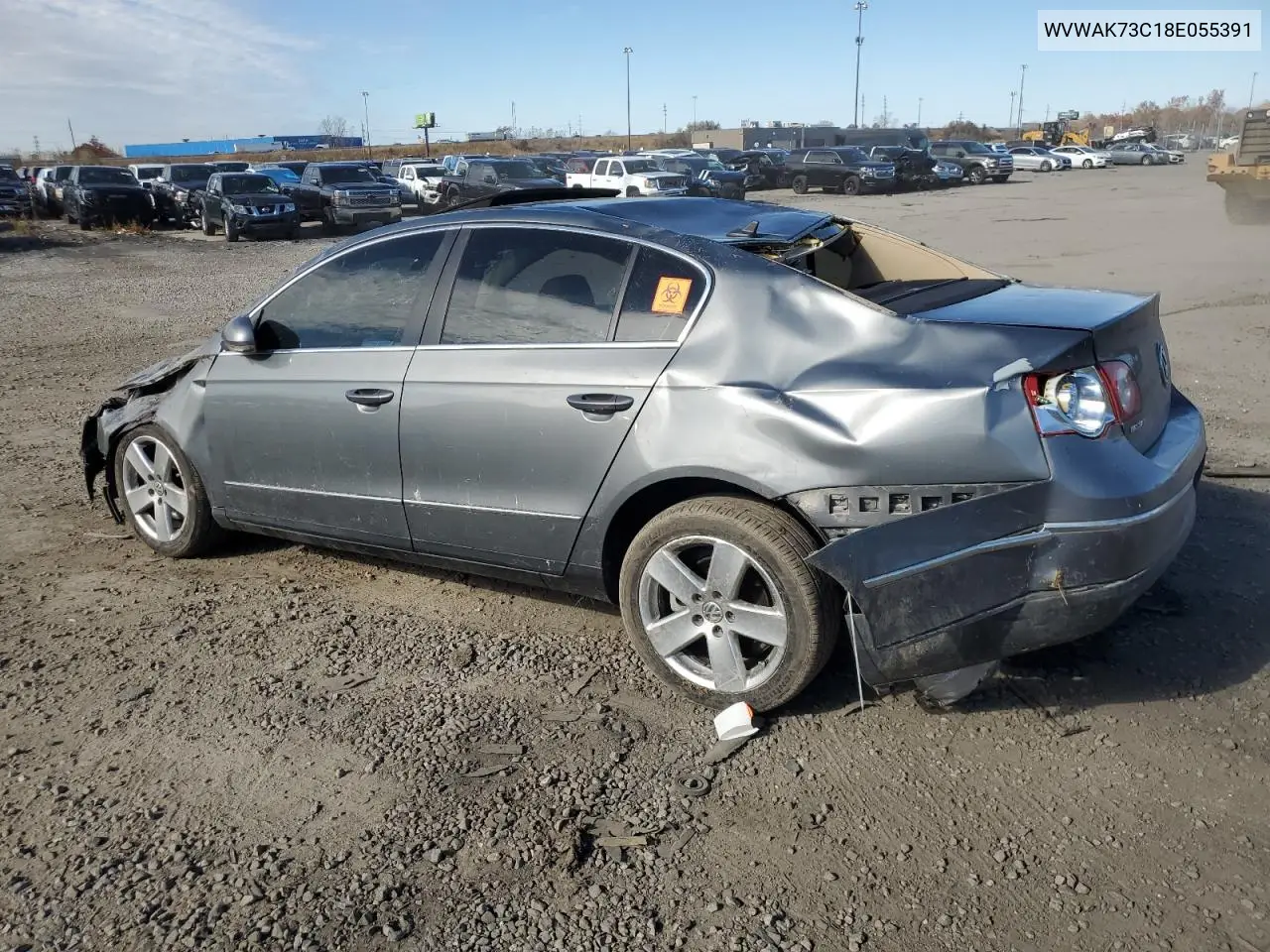 WVWAK73C18E055391 2008 Volkswagen Passat Komfort