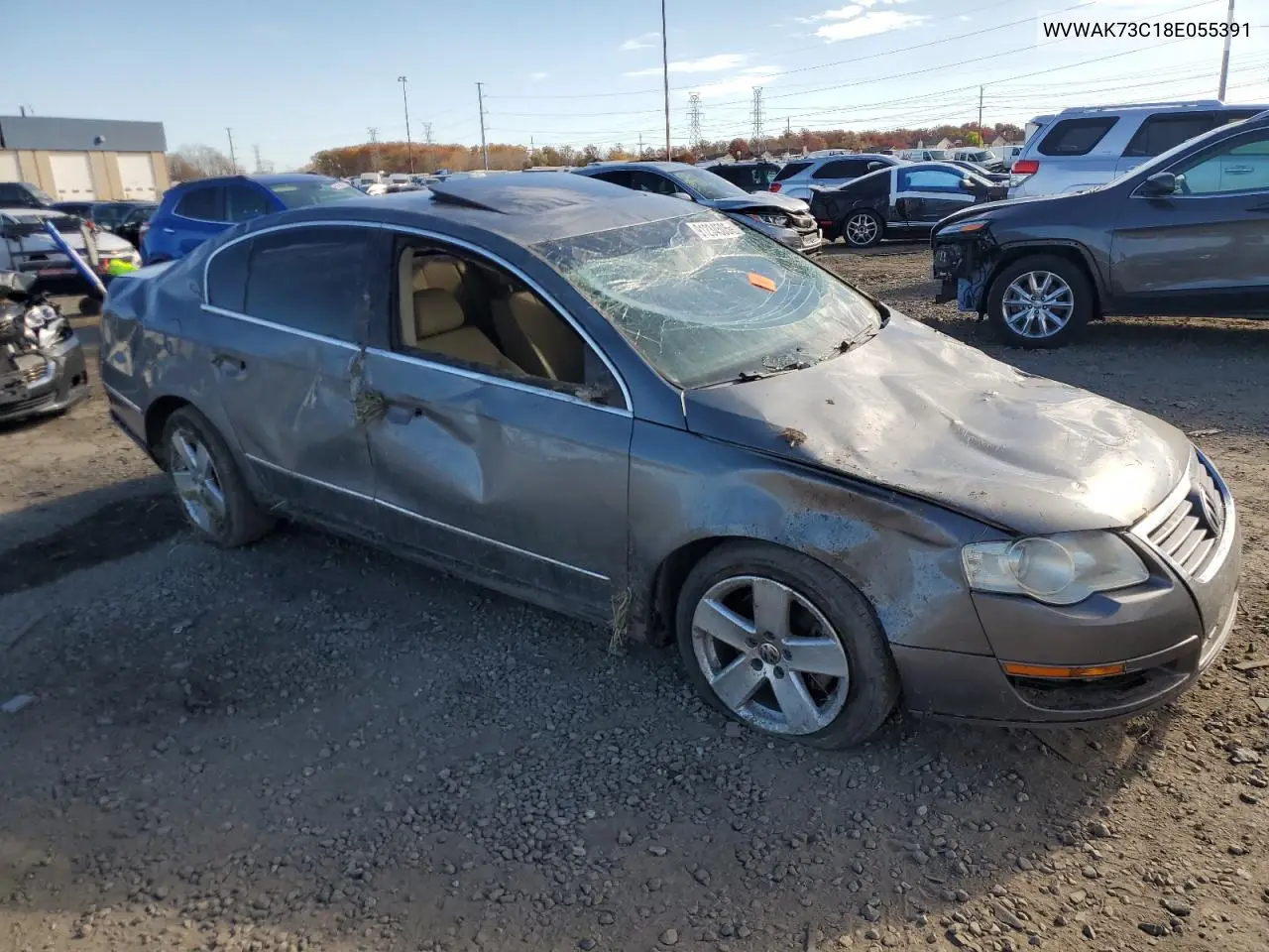 WVWAK73C18E055391 2008 Volkswagen Passat Komfort
