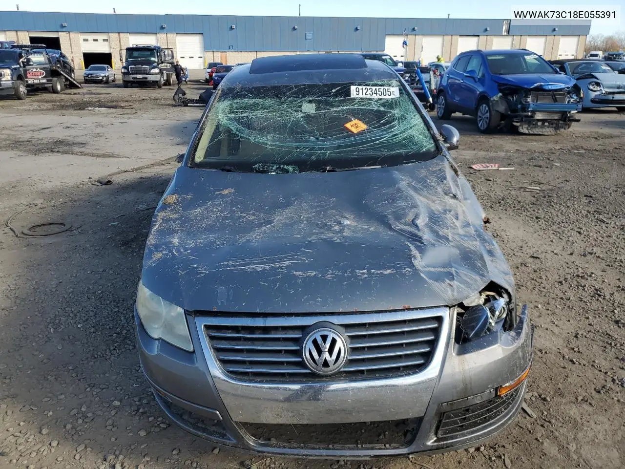 WVWAK73C18E055391 2008 Volkswagen Passat Komfort