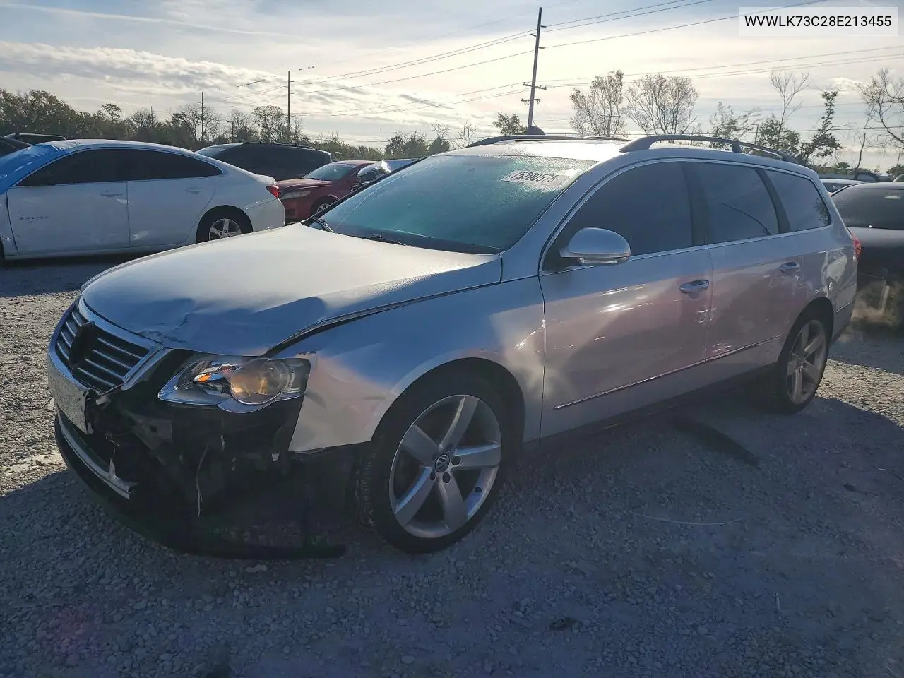 WVWLK73C28E213455 2008 Volkswagen Passat Wagon Komfort