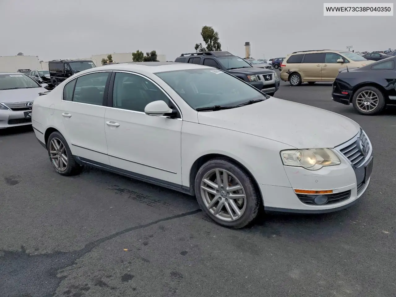 WVWEK73C38P040350 2008 Volkswagen Passat Lux