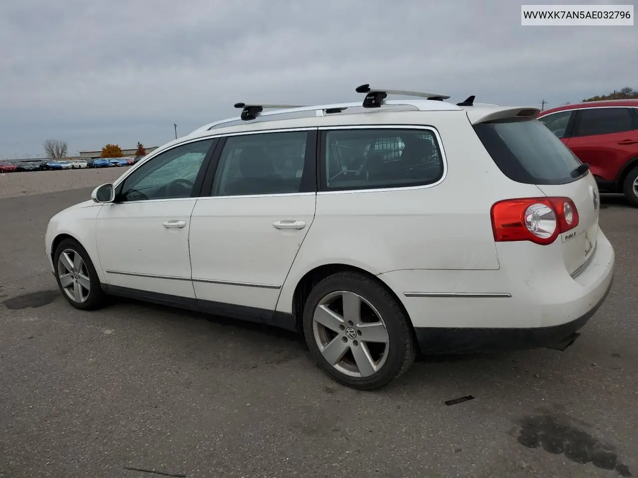 WVWXK7AN5AE032796 2010 Volkswagen Passat Komfort