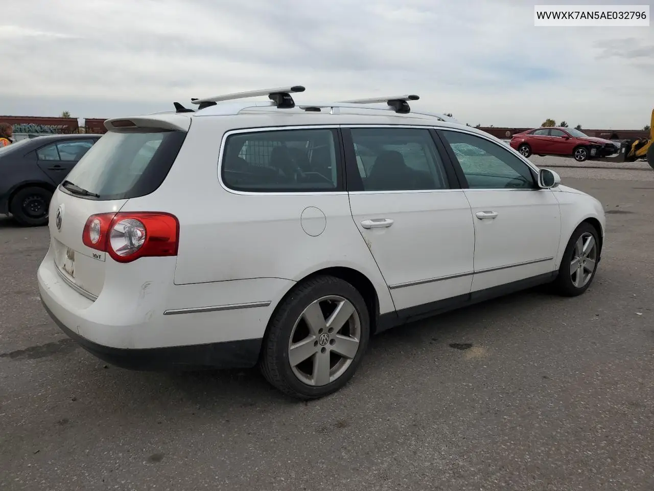 WVWXK7AN5AE032796 2010 Volkswagen Passat Komfort