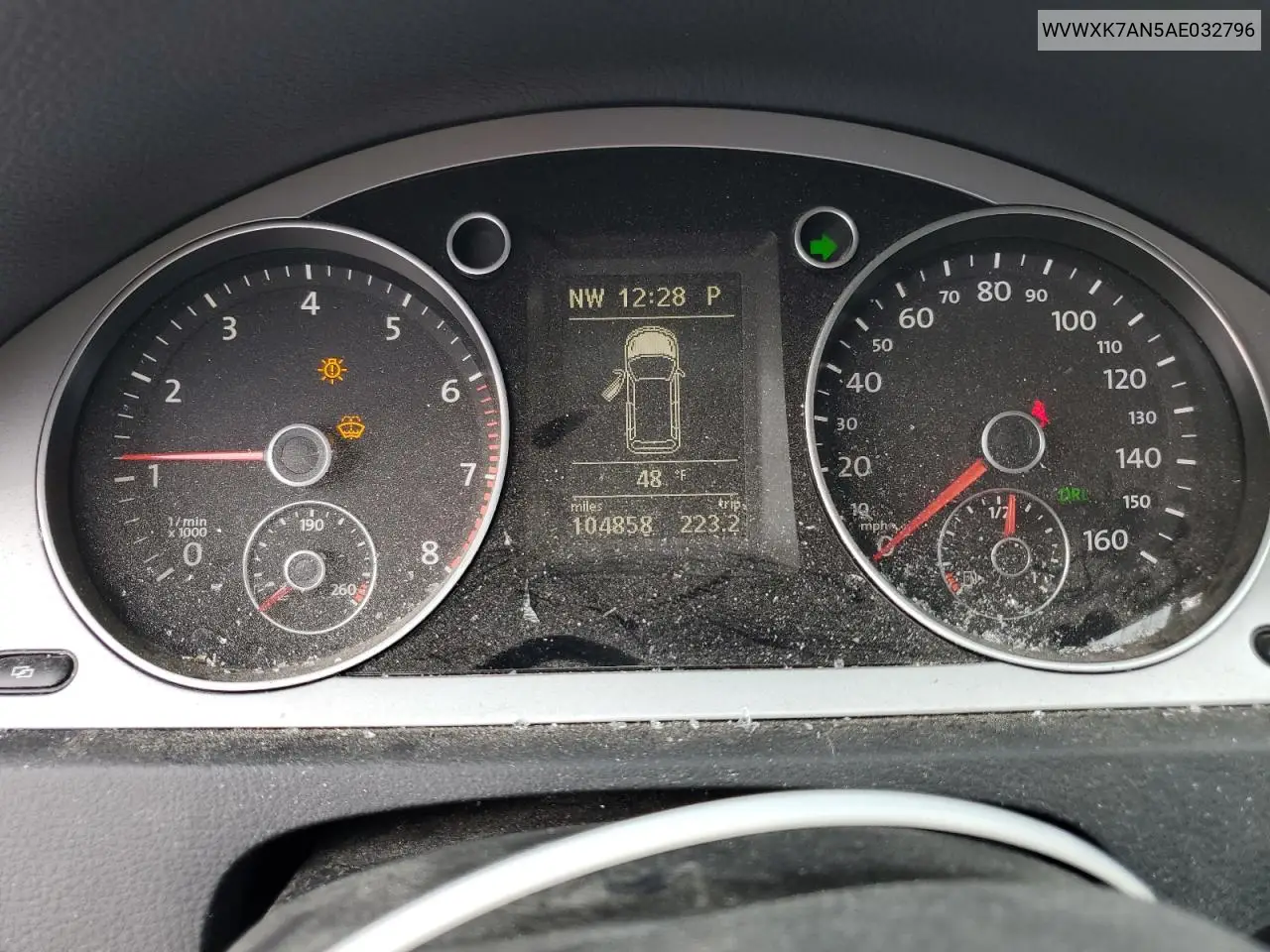 WVWXK7AN5AE032796 2010 Volkswagen Passat Komfort