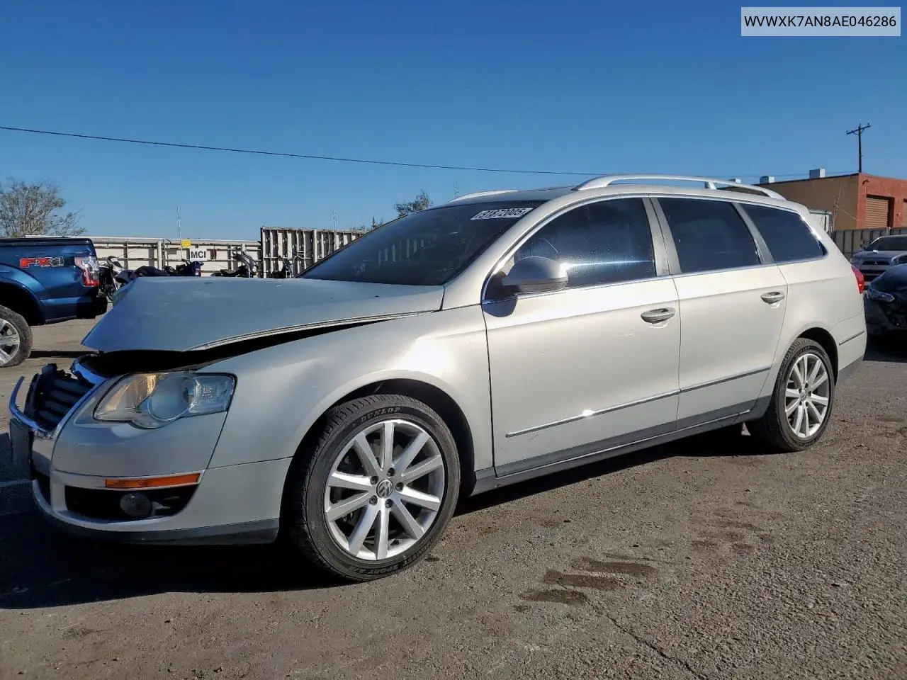 WVWXK7AN8AE046286 2010 Volkswagen Passat Komfort
