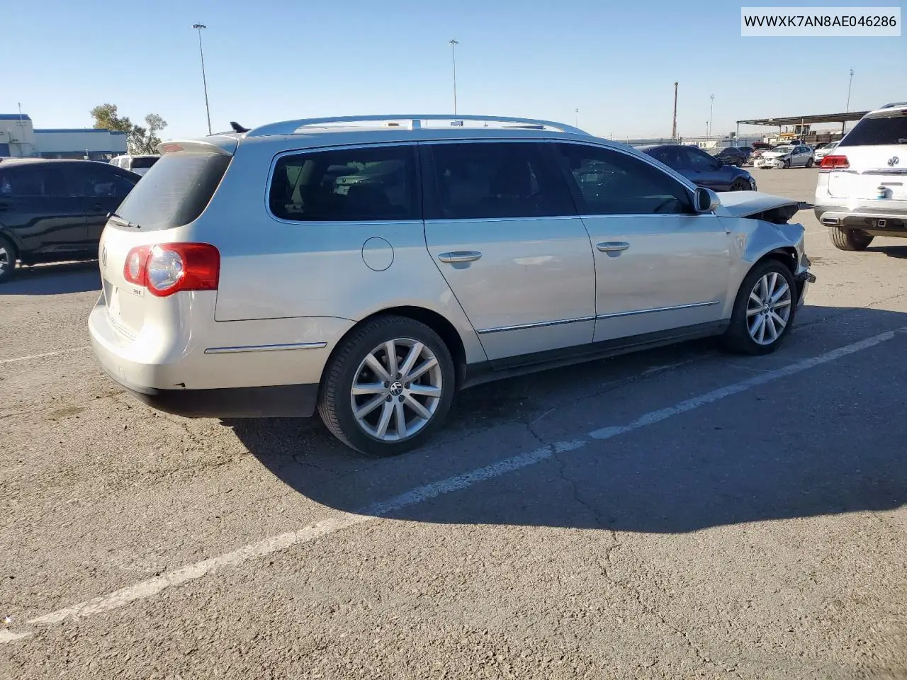 WVWXK7AN8AE046286 2010 Volkswagen Passat Komfort