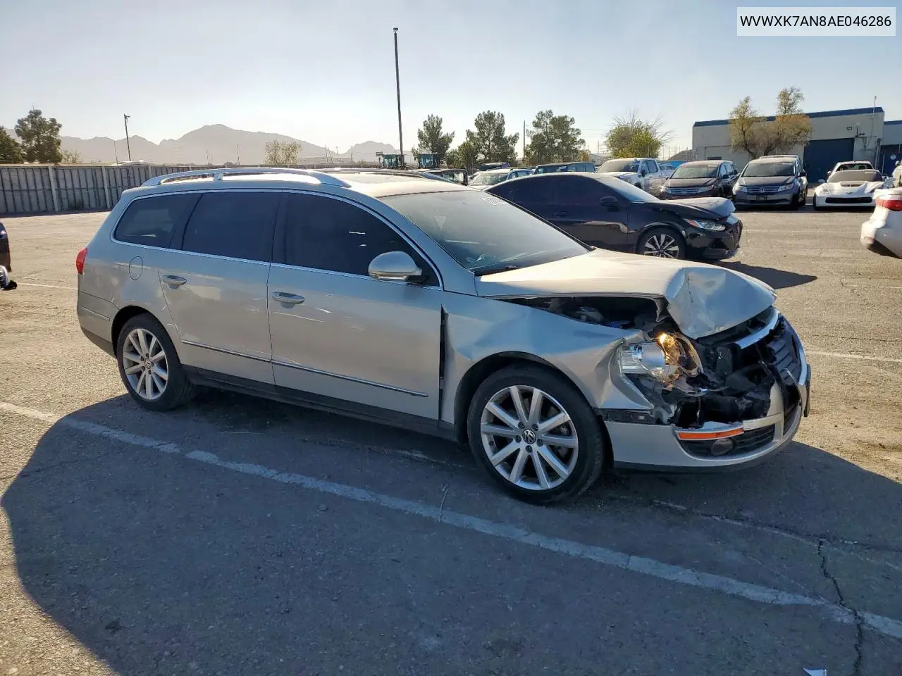 WVWXK7AN8AE046286 2010 Volkswagen Passat Komfort