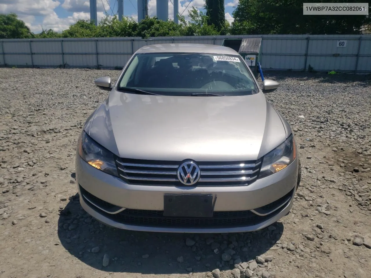 1VWBP7A32CC082061 2012 Volkswagen Passat Se