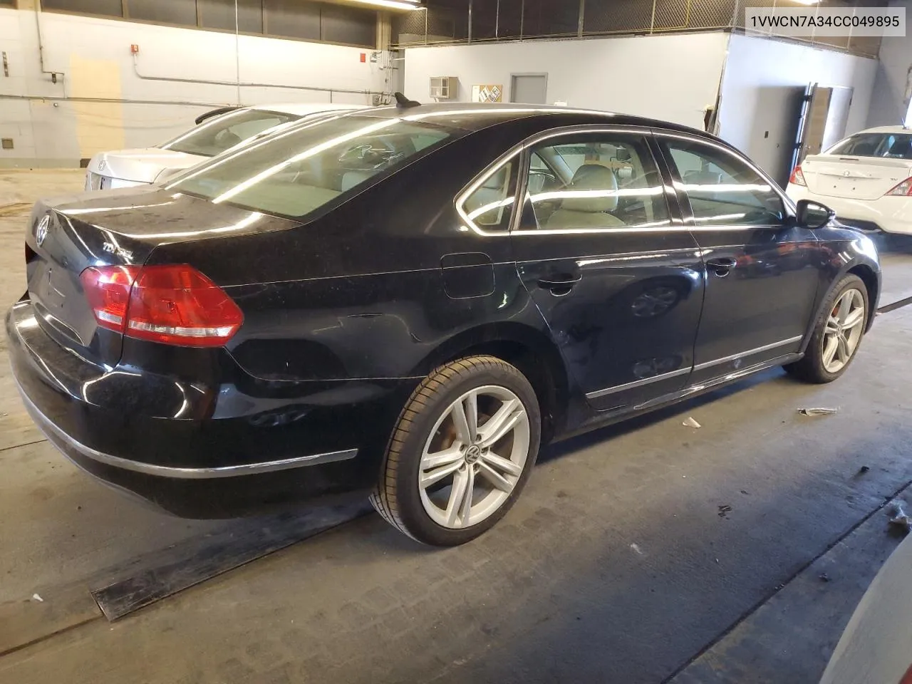 1VWCN7A34CC049895 2012 Volkswagen Passat Sel