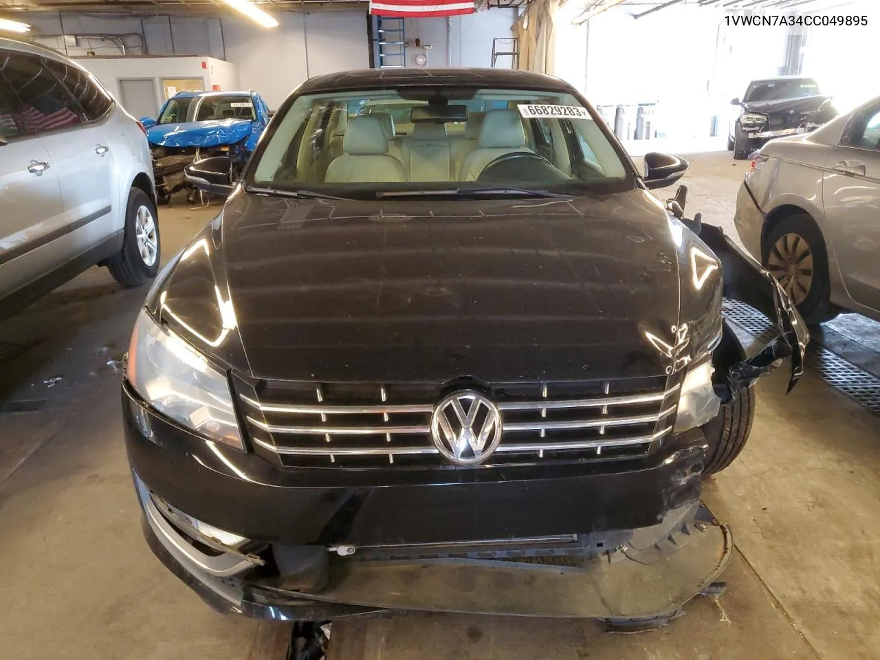 1VWCN7A34CC049895 2012 Volkswagen Passat Sel