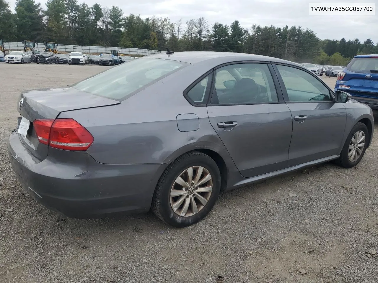 1VWAH7A35CC057700 2012 Volkswagen Passat S