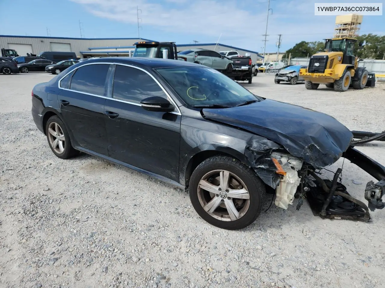 1VWBP7A36CC073864 2012 Volkswagen Passat Se