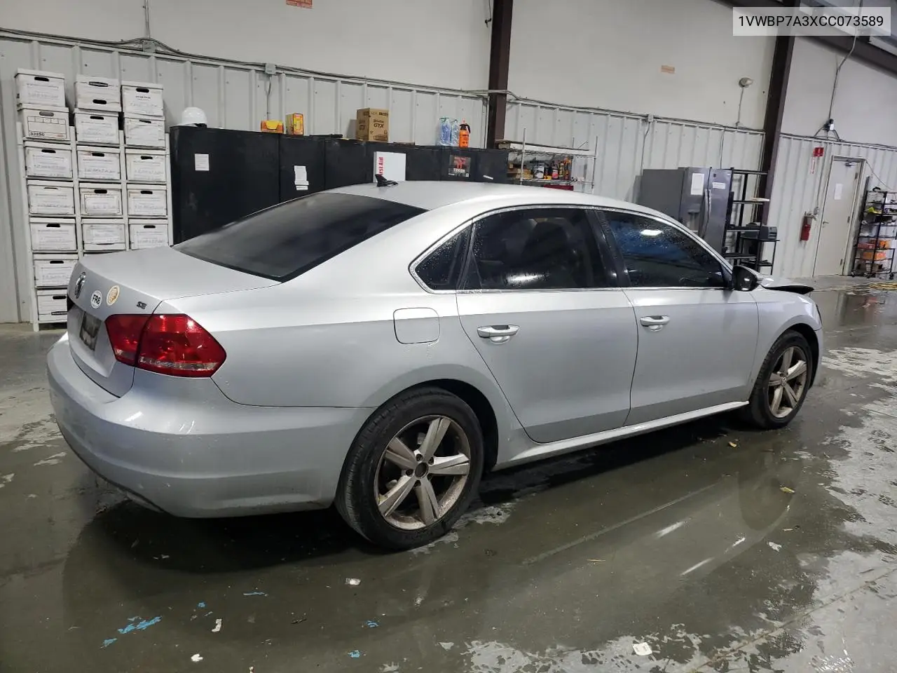 1VWBP7A3XCC073589 2012 Volkswagen Passat Se