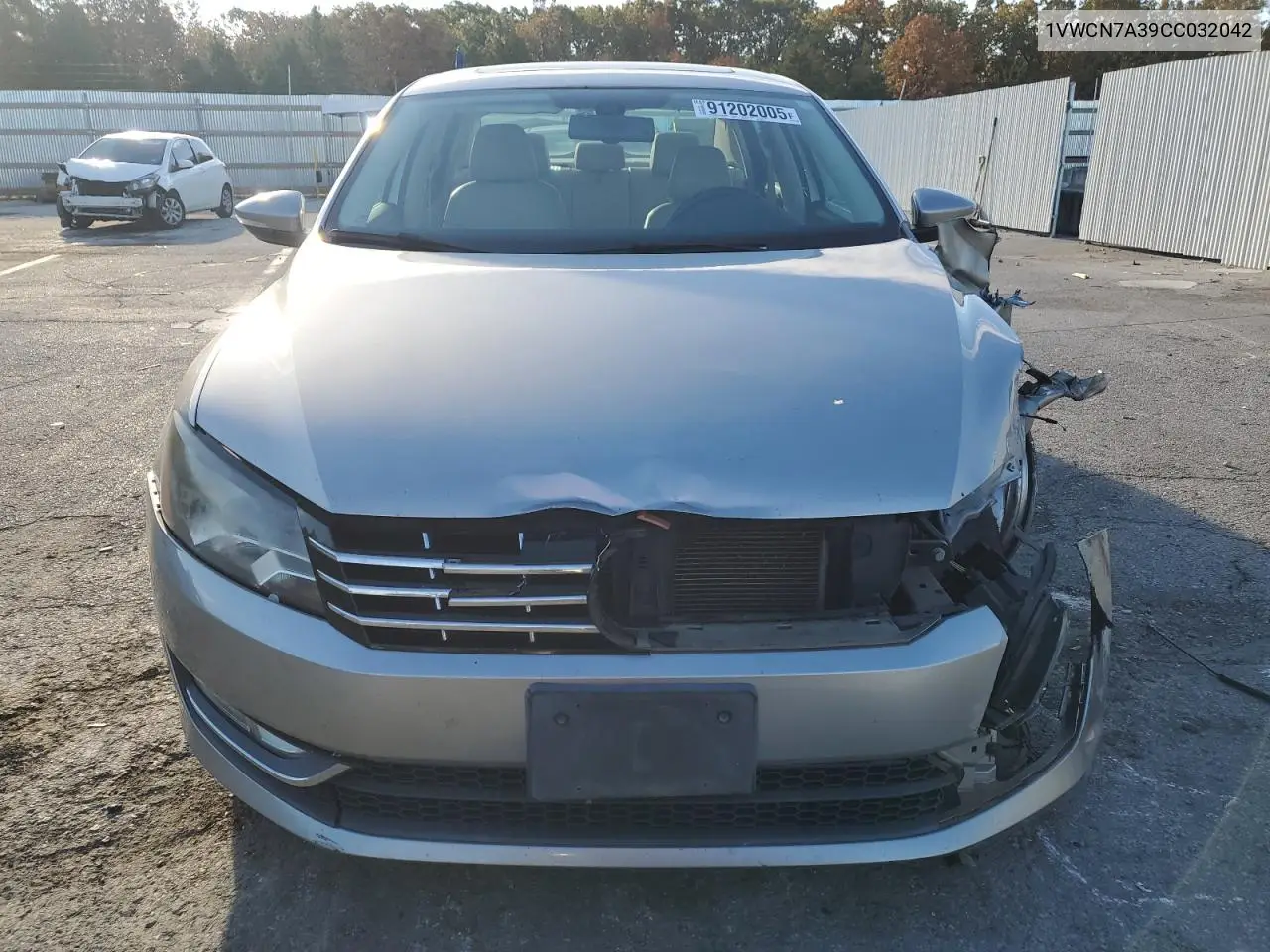 1VWCN7A39CC032042 2012 Volkswagen Passat Sel