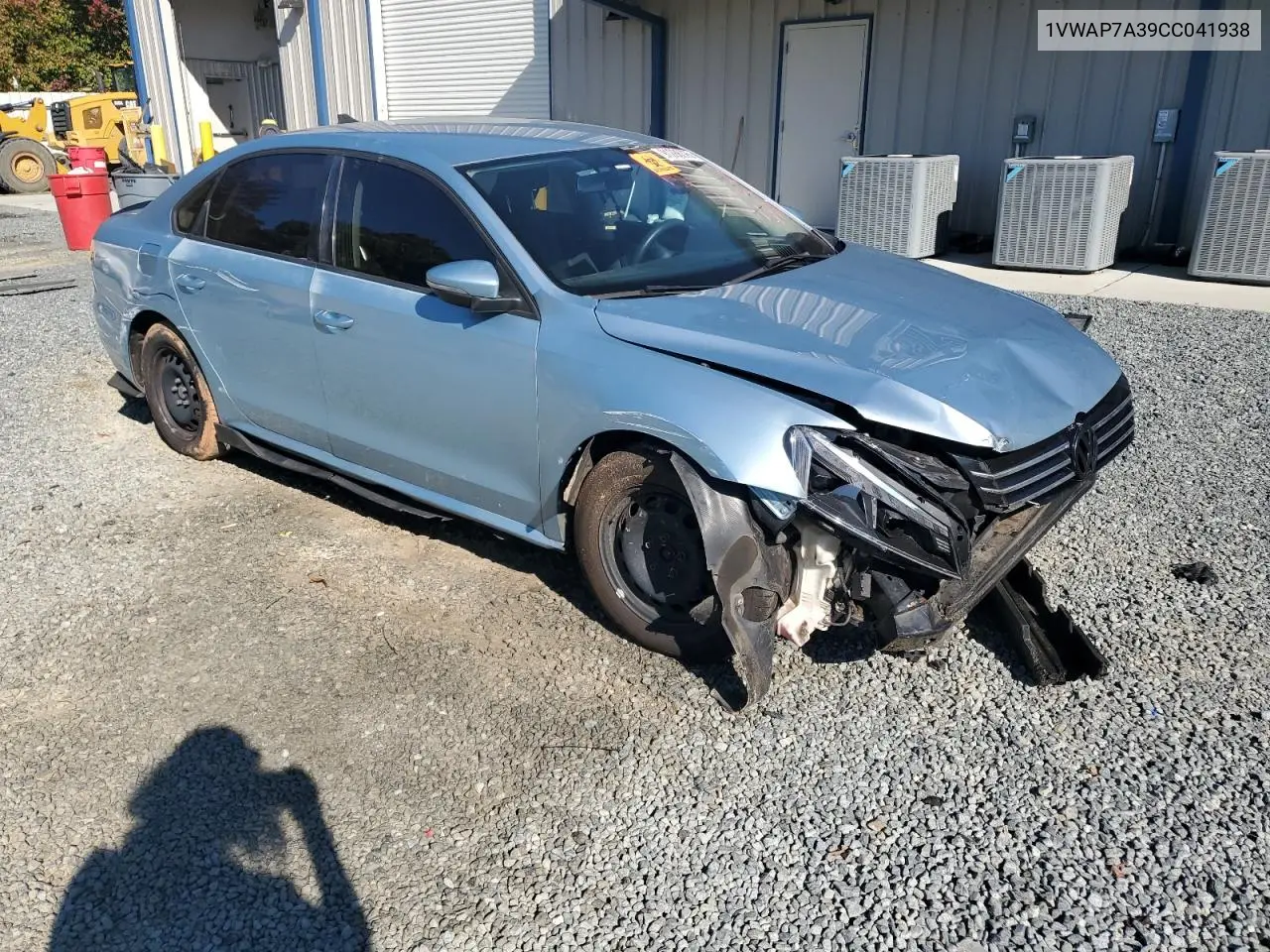 1VWAP7A39CC041938 2012 Volkswagen Passat S