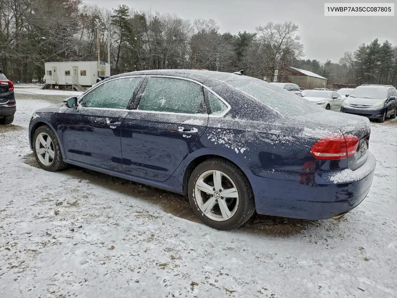 1VWBP7A35CC087805 2012 Volkswagen Passat Se