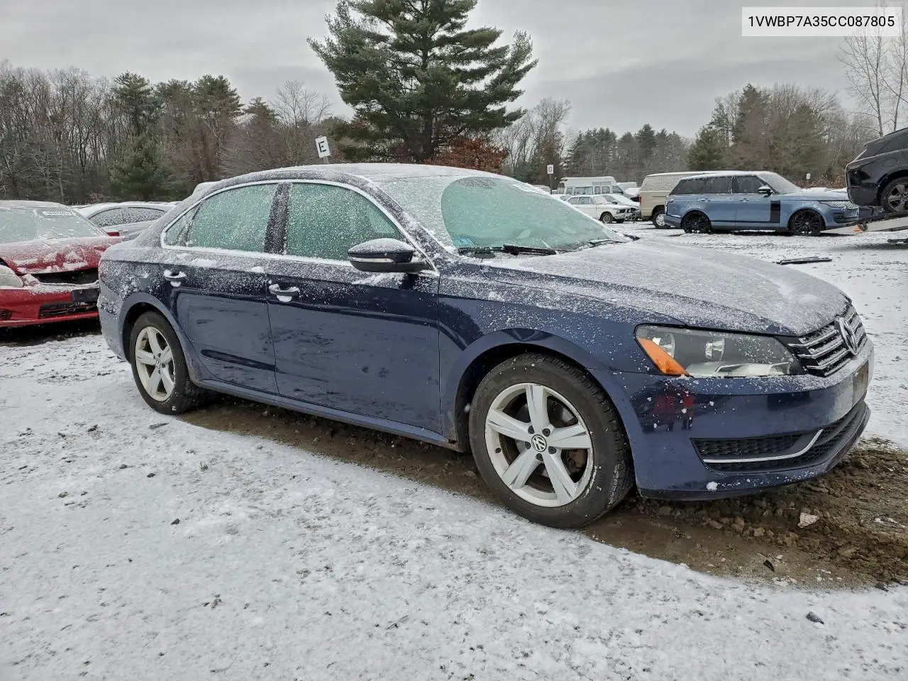 1VWBP7A35CC087805 2012 Volkswagen Passat Se