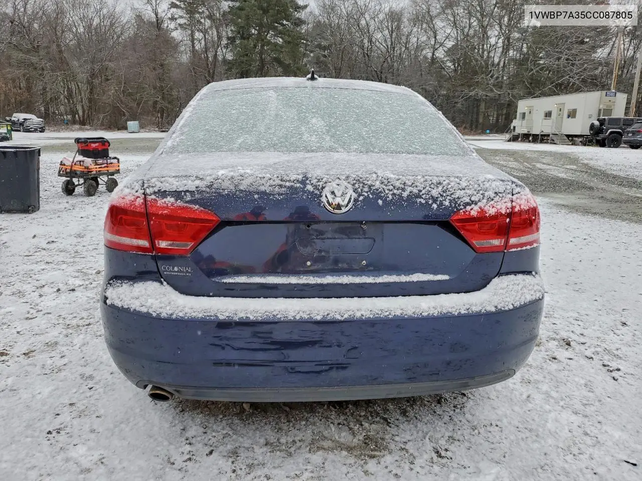 1VWBP7A35CC087805 2012 Volkswagen Passat Se