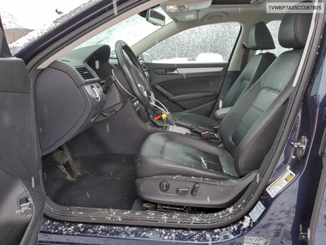 1VWBP7A35CC087805 2012 Volkswagen Passat Se