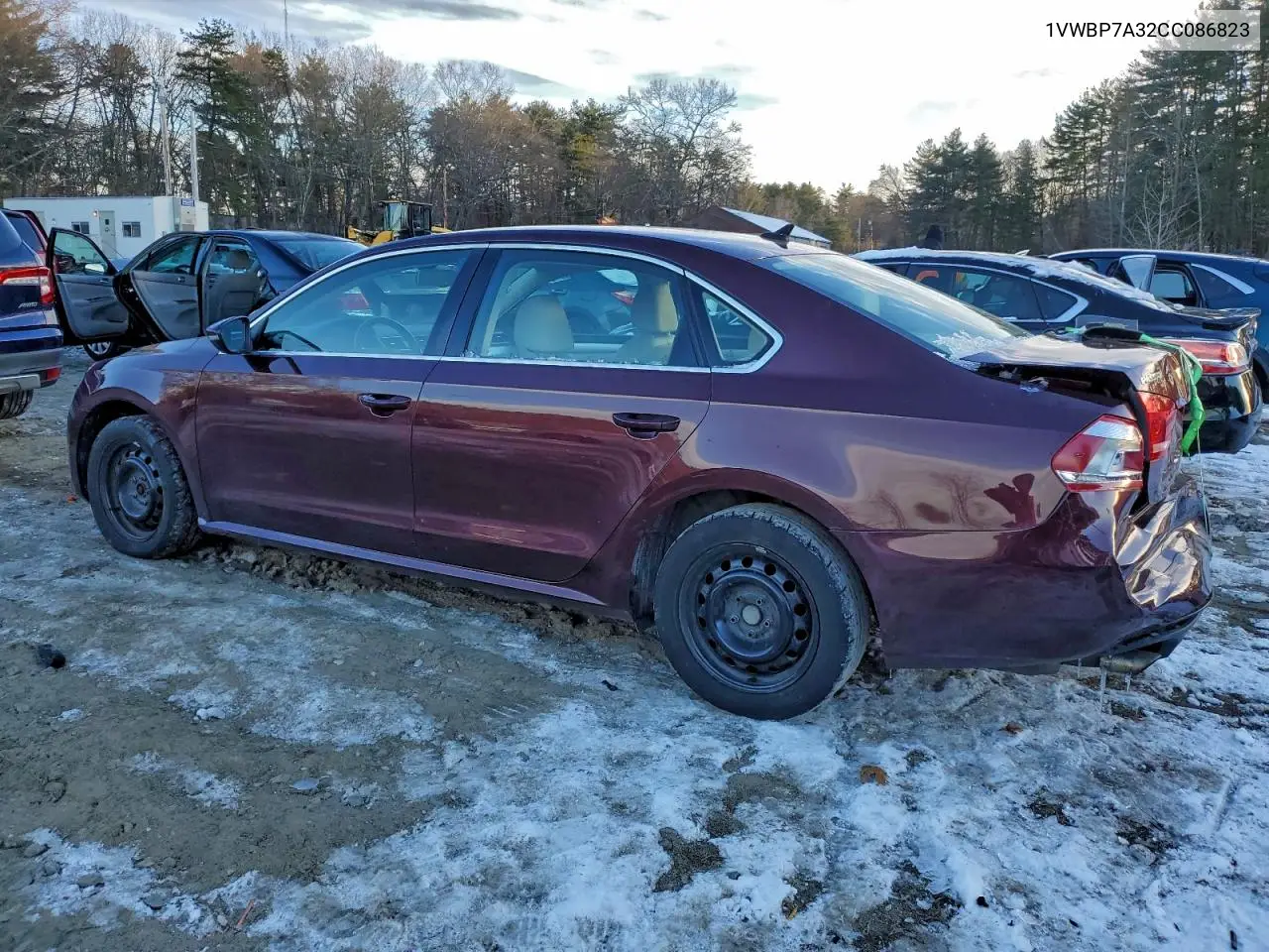 1VWBP7A32CC086823 2012 Volkswagen Passat Se
