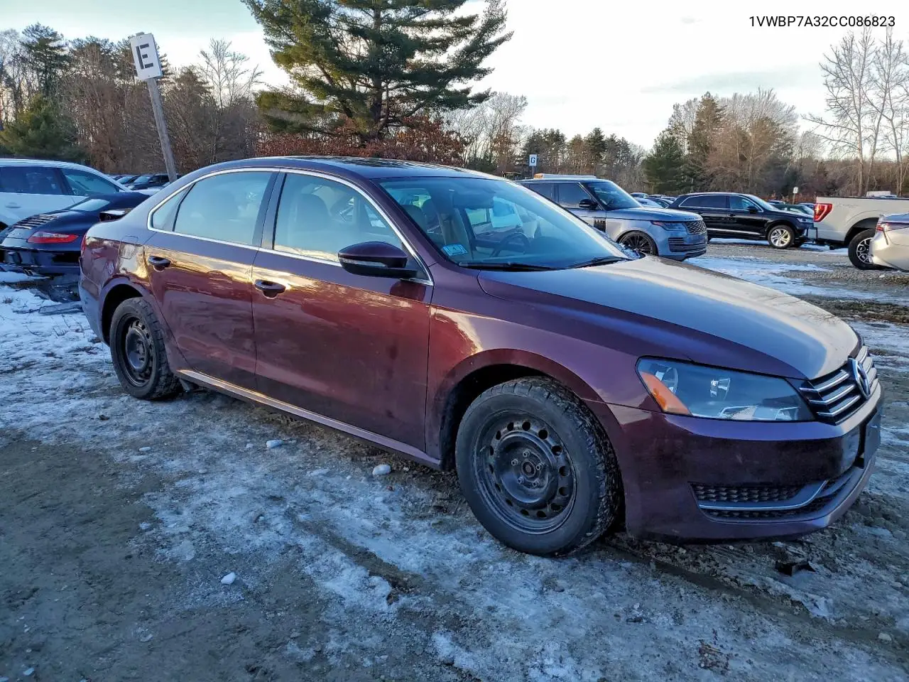1VWBP7A32CC086823 2012 Volkswagen Passat Se
