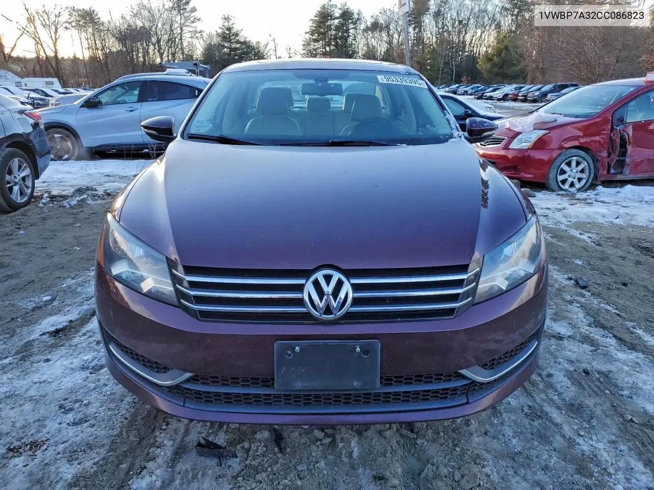1VWBP7A32CC086823 2012 Volkswagen Passat Se