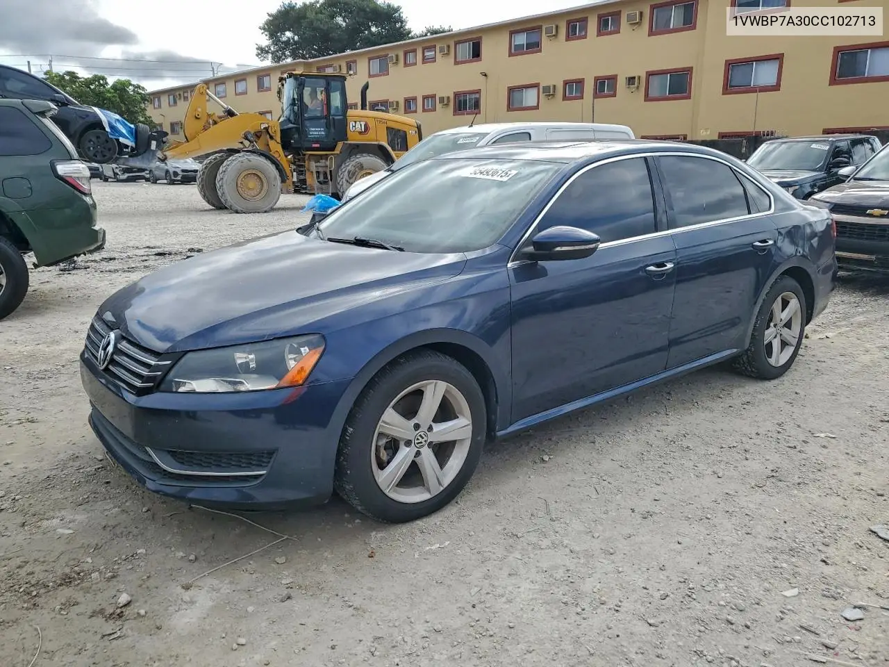 1VWBP7A30CC102713 2012 Volkswagen Passat Se
